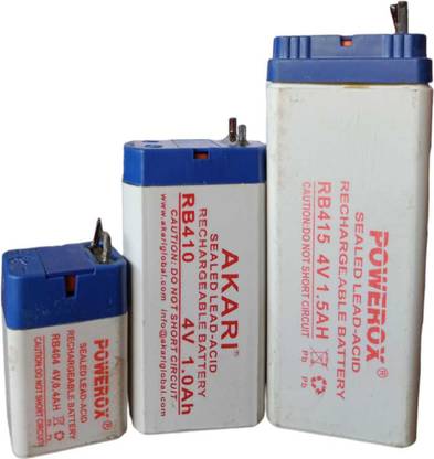 Simtim Powerox  4V (RB404,0.5AH),(RB410,1.0AH),(RB415,1.5AH)  Battery