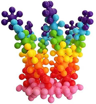 Zusaca Preschool Building Toys, Interlocking Building Blocks for Kids star blocs