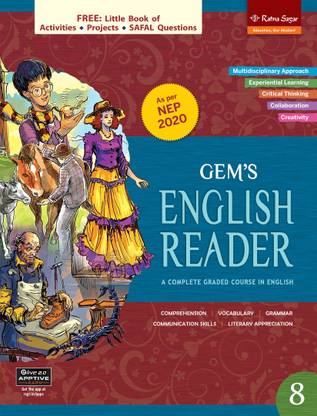 Gem's English Reader 8 (NEP 2020) | English Reader Book For Class 8 | Ratna Sagar