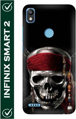 FULLYIDEA Back Cover for Infinix Smart 2, Evil, Skull