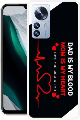 REALKING Back Cover for Xiaomi 12 Pro, Mi Redmi 12 Pro