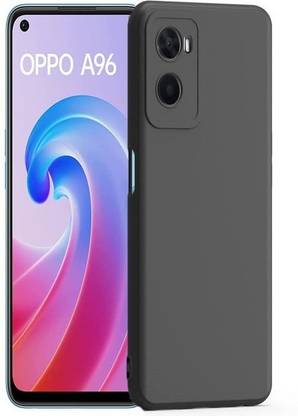 S-Softline Back Cover for Oppo A96, inner Soft Microfiber Cloth Cushion Lining Flexible Candy Drop Protection