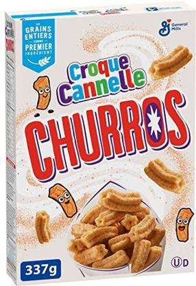 General Mills Cinnamon toast crunch cereal Churros Box