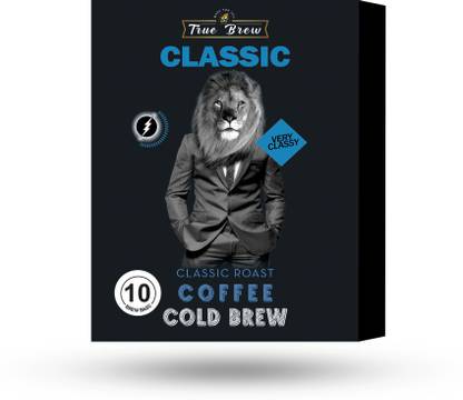 True Brew King Cold Brew Coffee| Set of 10 Brew Bags - Makes 10 Cup| Cold Brew Coffee