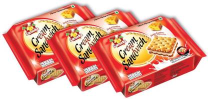 Samudra Cream Sandwich Cheese Biscuits Cream Sandwich Biscuit