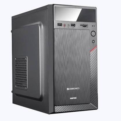 Intel Core i3 550 Assembled CPU I3 550 (4 GB RAM/Integrated Graphics/500 GB Hard Disk/128 GB SSD Capacity/Windows 10 Pro (64-bit)/Integrated GB Graphics Memory) Mid Tower with MS Office