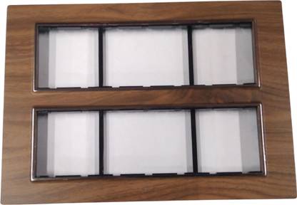 HI-FI Dingo Real Wood 12/14 Module Plate Wall Plate