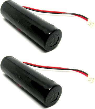 INVENTO 2Pcs 3.7V 3200mAh 18x65mm Li-ion Lithium-ion Rechargeable Battery Automotive Electronic Hobby Kit