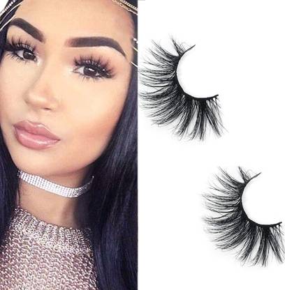 FELICECHIARA High Profile Premium Quality Soft Natural Black Thick Long False 3D Eyelashes
