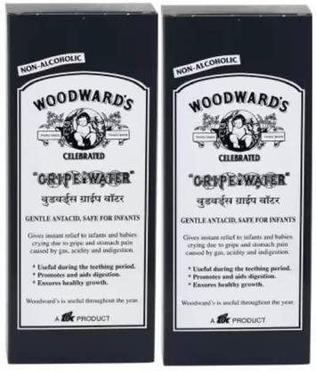 Woodwards Grapes Gripe Water 200 ML (Pack Of 2) Grapes Gripe Water