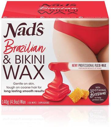 NAD'S Brazilan & Bikini Wax Kit, 4.9-Ounces Wax