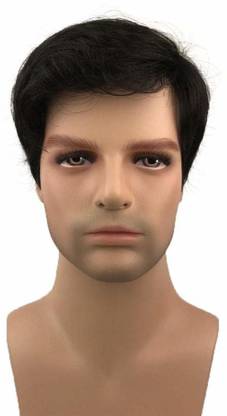 Hymaa Full Head Men Short  Wig Easy to Use and Fit on Every Head Size Hair Extension