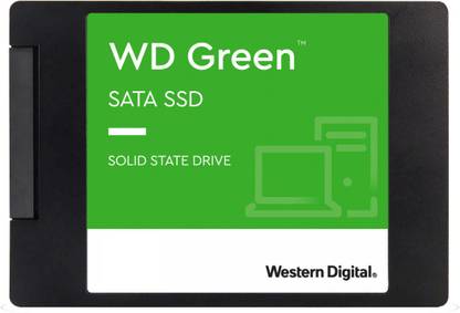 WESTERN DIGITAL WD Green SATA 1 TB Desktop, Laptop Green SATA Internal Solid State Drive (SSD) (WDS100T3G0A)