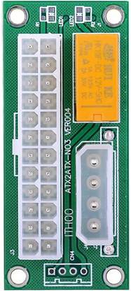 Tobo Synchronous Power Board Dual PSU Multiple Power Supply Adapter, Add2PSU ATX 24 ATX 24 Pin to Molex Internal Optical Drive