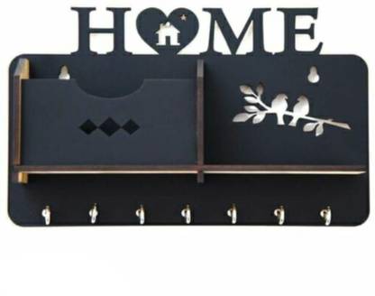 Asankhya Single Box Key Holder Wood Key Holder