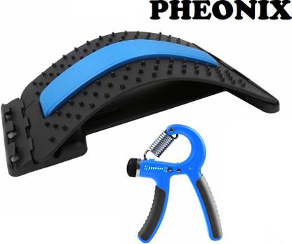 Pheonix Adjustable Magic Back Pain Relief Region Support And Adjustable Hand Gripper Fitness Accessory Kit Kit