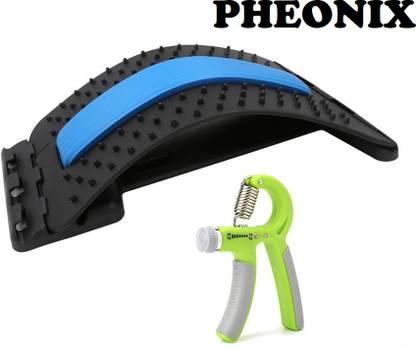 Pheonix Adjustable Magic Back Pain Relief Region Support And Adjustable Hand Gripper Fitness Accessory Kit Kit