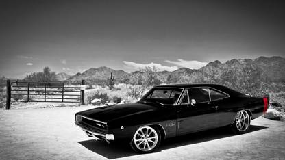 Classic Car Poster Multi Color Photo Paper Print Poster Photographic Paper