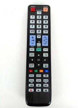 J.K. WEBSHOP Samsung LCD/LED Tv Remote Controller With Backlight Samsung LCD/LED/HDTV/UHD Remote Controller