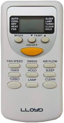 J.K. WEBSHOP  Remote Lloyd AC Remote Controller