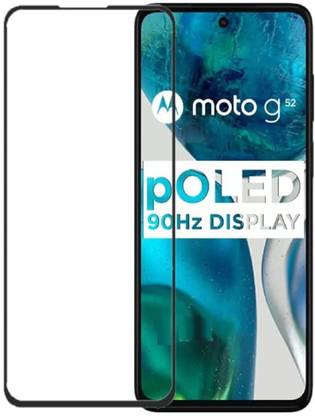 COVER CAPITAL Edge To Edge Tempered Glass for Moto G52 5G