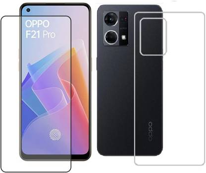 COVER CAPITAL Front and Back Tempered Glass for Oppo F21s Pro 2022