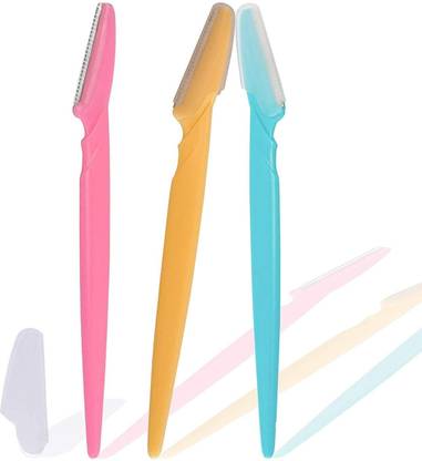 AMOSFIA Multipurpose Fine Hair Remover Eyebrow Razors, Men & Women