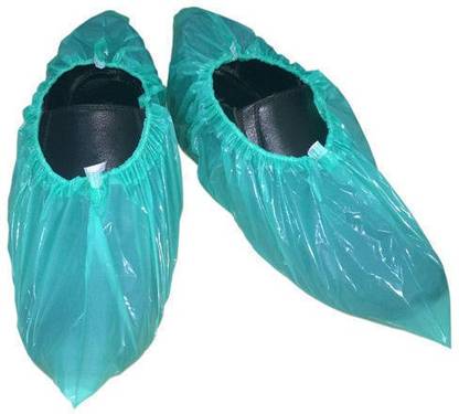 Safety Products SP shoe cover green Plastic green Boots Shoe Cover