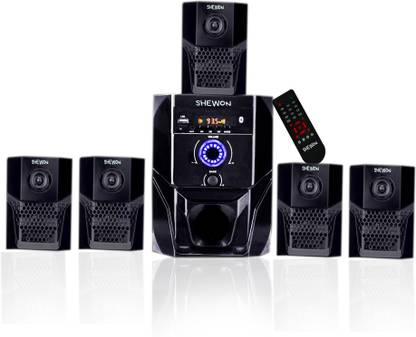 shewon Atom 107 Bluetooth 5.1 channel Home theater Multimedia Speaker system 50 W Bluetooth Home Theatre