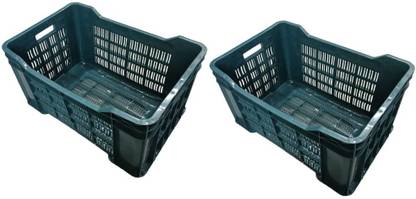 XELA Plastic Storage Basket