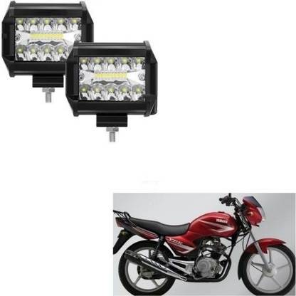 AUTOGARH 18 LED Fog Lamp Unit For Yamaha YBR 110 Headlight Car, Motorbike LED for Yamaha (12 V, 54 W)