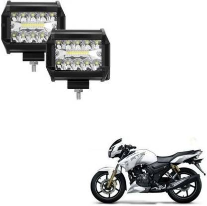 AUTOGARH 18 LED Fog Lamp Unit For TVS Apache RTR 160 4V Headlight Car, Motorbike LED for TVS (12 V, 54 W)