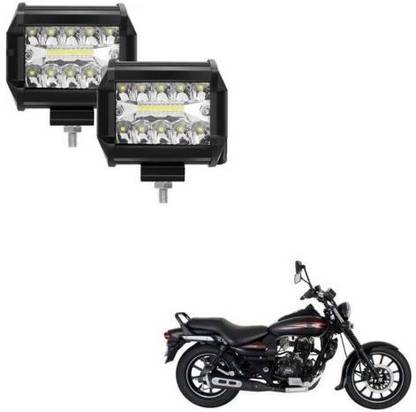 AUTOGARH 18 LED Fog Lamp Unit For Bajaj Avenger Street 220 Headlight Car, Motorbike LED for Bajaj (12 V, 54 W)