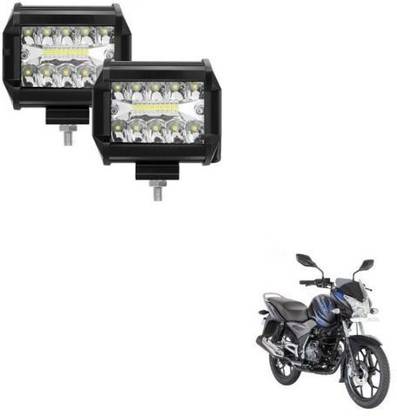 AUTOGARH 18 LED Fog Lamp Unit For Bajaj Discover 125 M Headlight Car, Motorbike LED for Bajaj (12 V, 54 W)