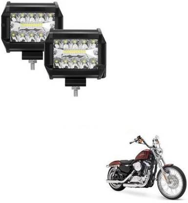 AUTOGARH 18 LED Fog Lamp Unit For Harley Davidson VHD Headlight Car, Motorbike LED for Harley Davidson (12 V, 54 W)