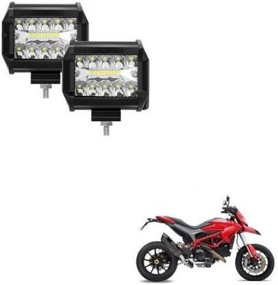AUTOGARH 18 LED Fog Lamp Unit For Ducati Hyperstrada Headlight Car, Motorbike LED for Ducati (12 V, 54 W)