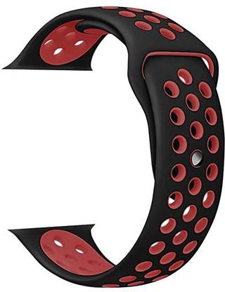 Gadgetzilla Soft Silicone Sport Wristband Compatible with Apple Watch band 42mm 44mm 44 mm Silicone Watch Strap