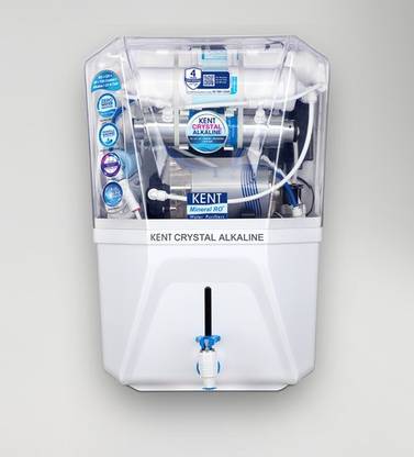 KENT 11122 11 L RO + UV + UF + TDS Control + Alkaline + UV in Tank Water Purifier