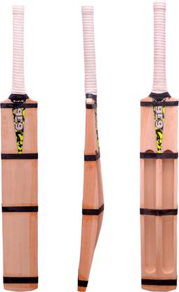 GR9 Single blade 35 mm Edge (4 Band Stand) Full Cane Handil.3 RUBBER Kashmir Willow Cricket  Bat For 15+ Yrs