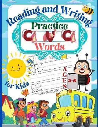 Practice CVC Words Reading and Writing for Kids Ages 3-6
