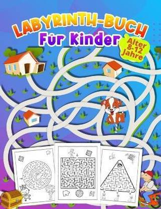 LABYRINTH-BUCH Fuer Kinder Alter 8 -12 Jahre