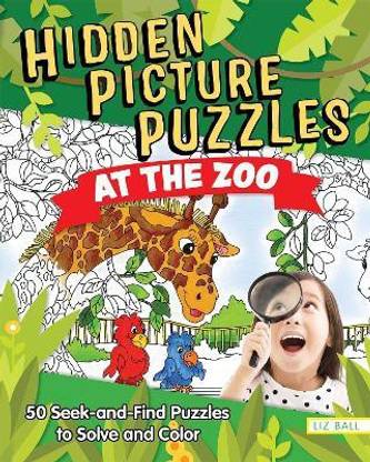 Hidden Picture Puzzles at the Zoo