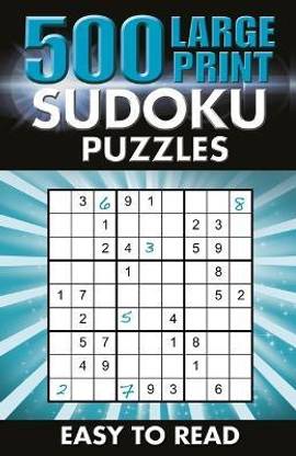 500 Large Print Sudoku Puzzles