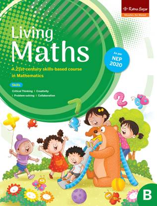 Living Maths B (NEP 2020) | Maths Book For UKG