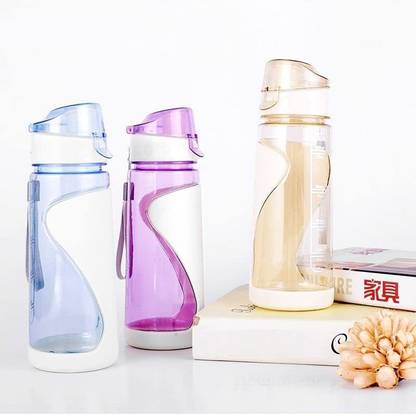Dherik Tradworld Sports Water Bottle, 600ML, BPA Free Leak Proof Tritan Lightweight Bottles 600 ml Bottle