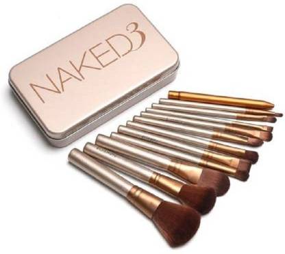 brsh 12 pc make up Brushes set with box (pack of 12)