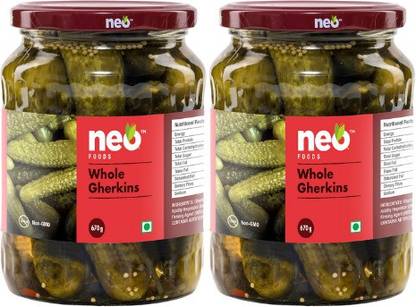 neo Whole Gherkins I Ready to Eat I Non-GMO I Vegetables