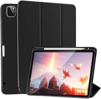 लिरामार्क बैक कवर Apple iPad Pro 11 Inch 2021 (3rd Generation), Rebel Series, Pencil Holder के लिए