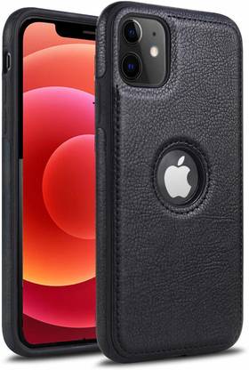 Futuristic Today Back Cover for Apple iPhone 12 |Premium Luxury Case| Dual Stiched |Real Leather| Slim Fit
