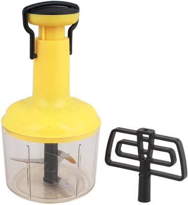 The Ample Mart Manual Quick push Food chopper with Sharp Cutting Blade kitchen tool Accessories Vegetable & Fruit Chopper